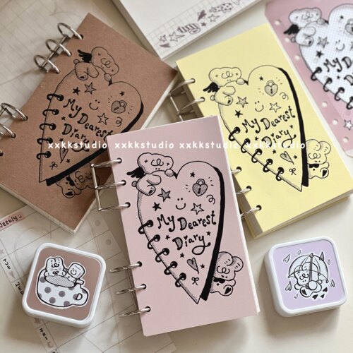 xxkk炫炫酷酷丨原创A6per大环活页压印本