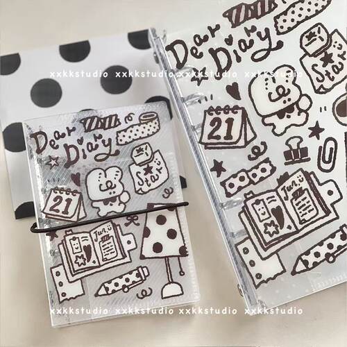 xxkk炫炫酷酷原创A6per斜纹活页壳