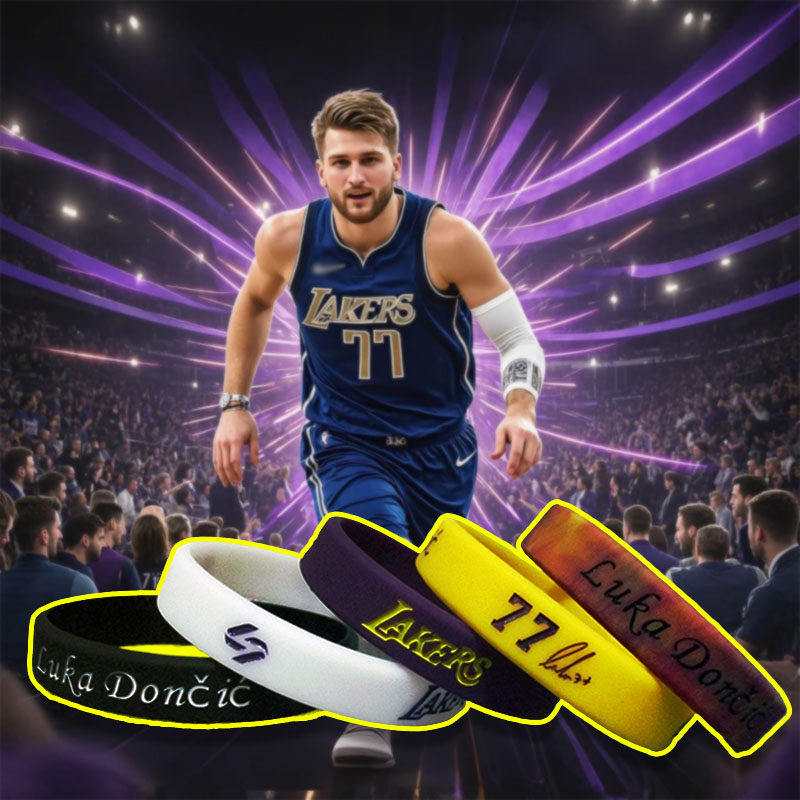东契奇湖人手环77号nba篮球运动签名独行侠Luka Doncic卢卡手腕带