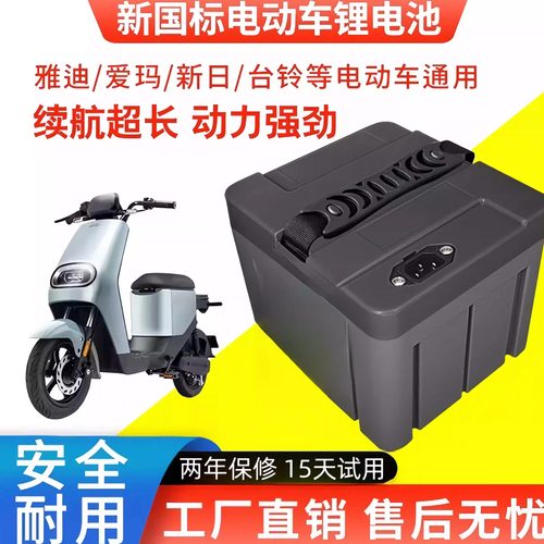 电动车锂电池先柯48V新国标