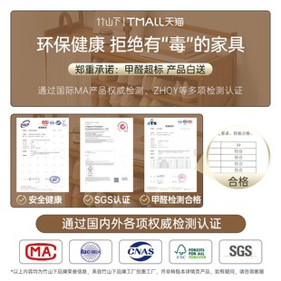 优选储物柜一体靠墙实木书架学生家用落J地置物架带透明门收纳柜.