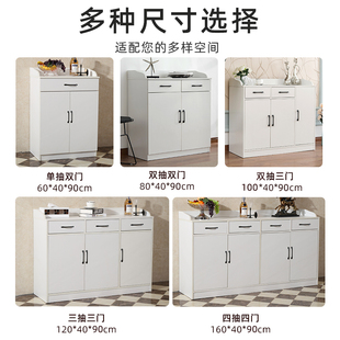 优选餐边柜茶水柜现代简约边w柜碗柜储物柜厨房客厅靠墙家用置物.