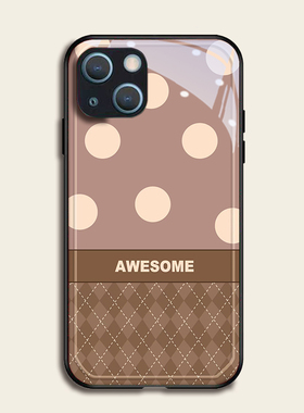 复古波点适用苹果13pro手机壳12max11钢化玻璃iphone硅胶xr7sx865