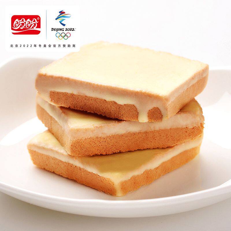 盼盼梅尼耶干蛋糕1000g整箱奶酪饼干独立小包装零食点心小面包干