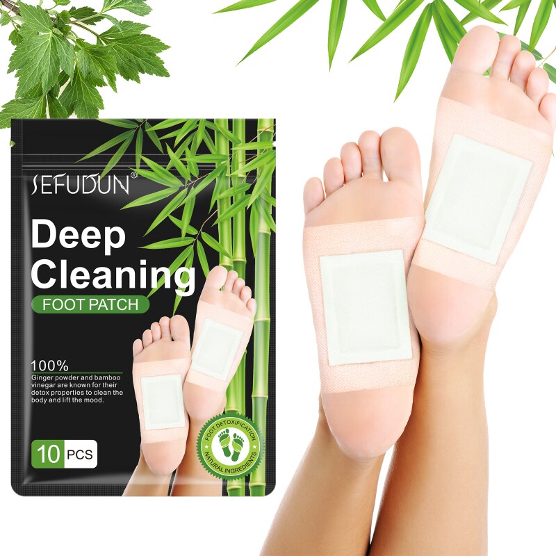 SEFUDUN艾草竹炭足贴 滋养修护足膜嫩肤保湿补水脚膜去死皮防护理