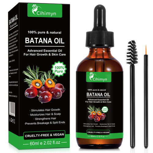 跨境Batana Oil100%pure&natural巴塔纳精油促进头发生长精华