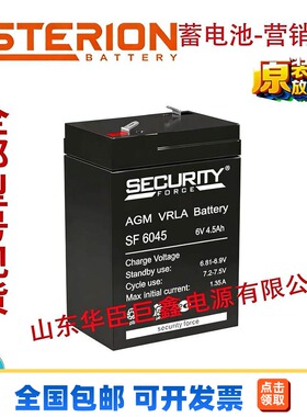 ASTERION蓄电池SF12045 12V4.5AH精密仪器光伏发电长发电厂UPS