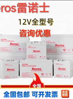 REROS蓄电池NP12V65AH100AH 150HV 200AH 38AH 24AH 40AH
