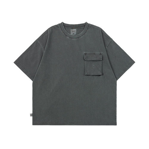 MCMA短袖口袋染色23SS复古