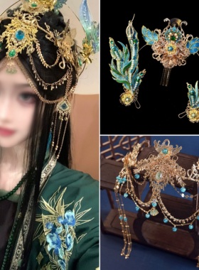 异域风发冠额饰西域少女古风发冠