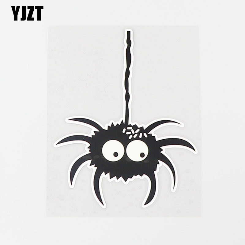 yjzt 汽车创意个性小蜘蛛卡通装饰防水车窗保险杠贴花 cs1044