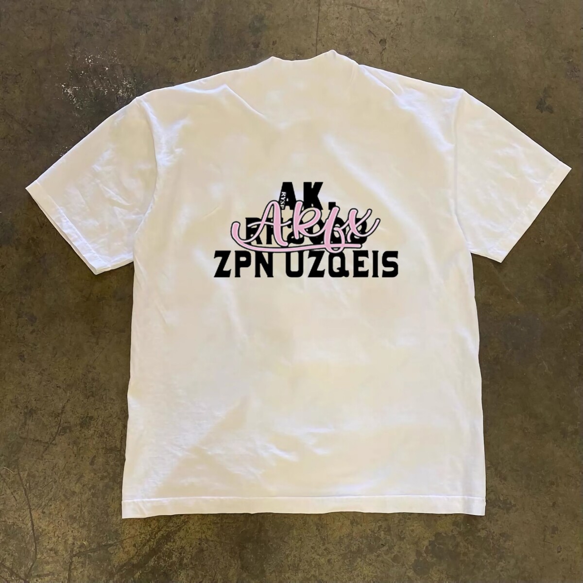 美式复古印花短袖t恤男生夏季宽松潮牌高街ersize230g上衣