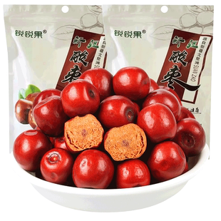锐锐果新疆野酸枣山枣戈壁滩小酸枣沙枣500g甜酸野酸枣无加糖酸枣
