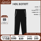 时尚 NEIL BARRETT 男式 针织长裤 舒适 尼奥贝奈特2023春夏新款