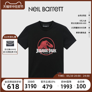 上衣 NEIL 侏罗纪公园联名 BARRETT 尼奥贝奈特2023春夏短袖