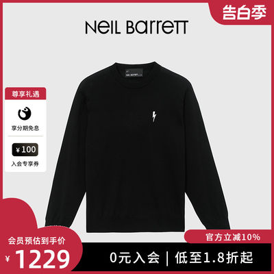 23秋季针织衫NeilBarrett绵羊毛