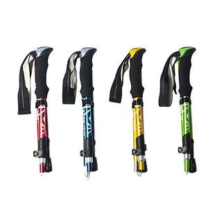 5 Section Outdoor Fold Trekking Pole Camping Portable Walkin