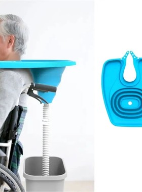 Portable Hair Washing Basin No Lying Down Foldable Backwash