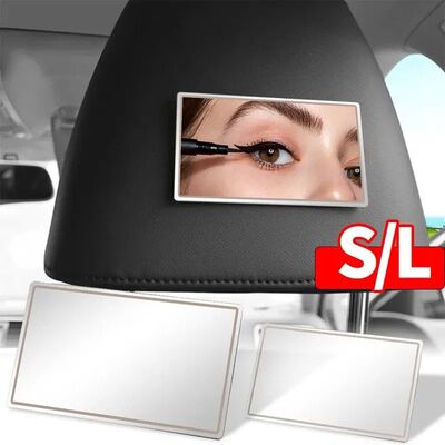 1PCs Car Sun Visor Mirror Car Interior Rectangular Dressing