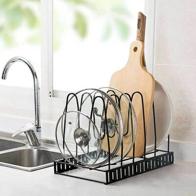 Kitchen Countertop Metal Adjustable Shelf Multi-layer Kitche