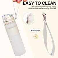 530ml BPA-Free Plastic Water Bottle with Lid and Strap - for thumbnail 7