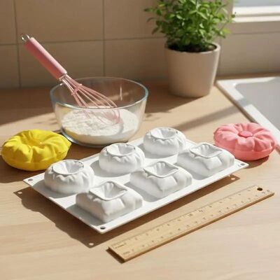 Knitting Wool Ball Mousse Cake Mold - Pillow Design Silicone