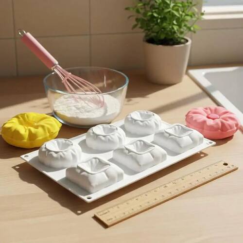 Knitting Wool Ball Mousse Cake Mold - Pillow Design Silicone