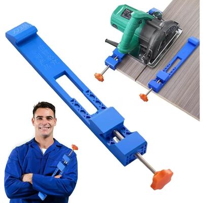 Adjustable Cutting Guide Rail - Precision Circular Saw Base