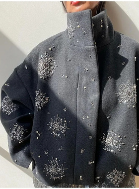 2025 Women's Jacket Personalized Sreet Loose Single Breaked