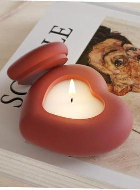 Fat Love Candle Cup Silicone Mold DIY Aromatherapy Gypsum Ca