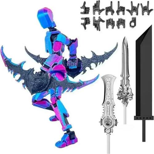 ABS Shapeshift Robot Robot Dummy Action Figures Desktop Deco
