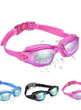 2022 Swimming Goggles Adult Men Women Kids Anti-Fog Anti-Lea