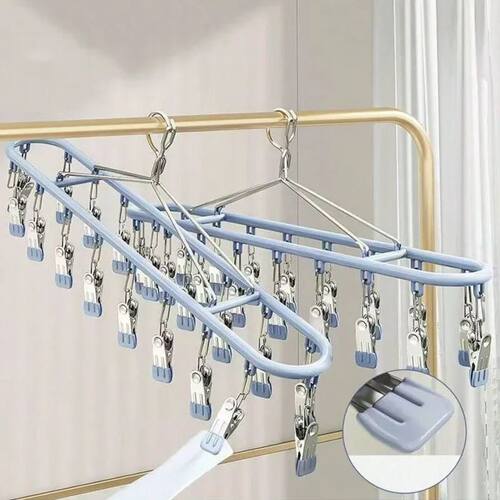 Clothes and socks drying rack, stainless steel underwear dry