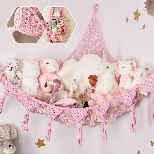 Stuffed Animal Toy Storage Hammock - Doll Stuff Animals Orga