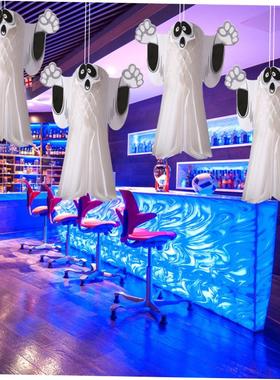 New Halloween 3D Ghost Pendant Bar Party Decoration Supplie