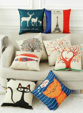 Throw pillow sofa back cushion cover velvet Pillow case