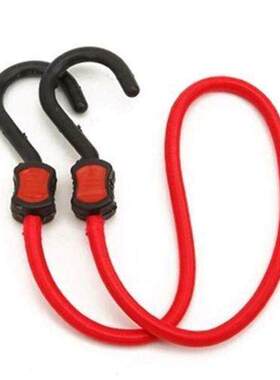 Rubber bungee cord to hook car luggage rope elastic rope two