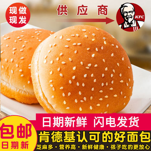 品牌同款汉堡包胚半成品家庭装