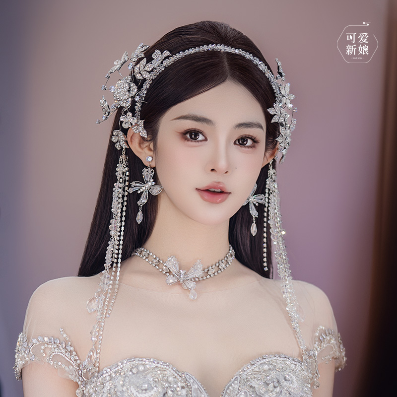 新娘高级重工婚纱头饰发箍