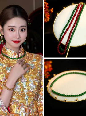 可爱新娘新中式古风项链