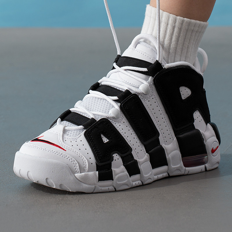 【自营】Nike耐克女鞋皮蓬大AIR UPTEMPO运动鞋大童休闲鞋篮球鞋