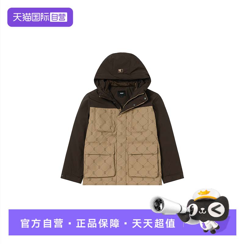 【自营】MLB新款羽绒服男女装舒适简约运动服户外休闲保暖外套
