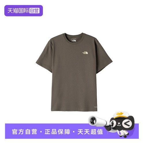 【自营】北面The North Face短袖T恤男女同款印花户外速干透气