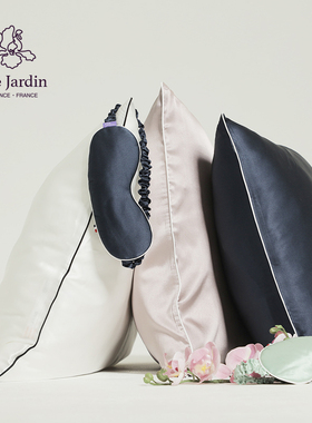 soie jardin6#双面桑蚕丝枕套伴手礼物丝绸美容抗皱纹柔软枕头套