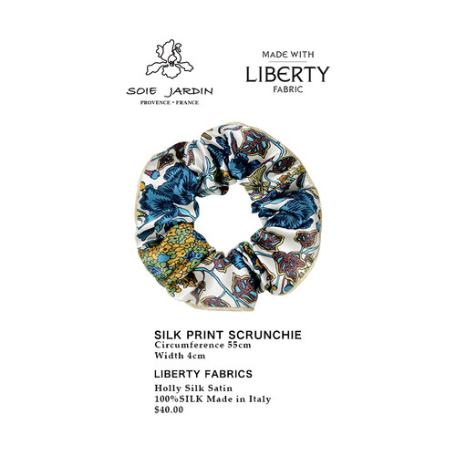 soiejardin印花发圈liberty真丝