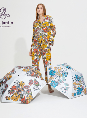 soie jardin 3#艾达真丝双绉印花女两件套桑蚕丝绸家居服睡衣套装