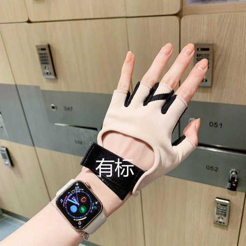 健身半指男女防滑透气防起茧手套