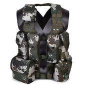 战术06背心子弹袋配件套装 具11件套背心马甲水壶袋面具包 06携行装