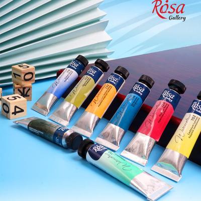 乌克兰罗莎艺术家水彩颜料80色管装单支分装ROSA自选10ml大师级透明管彩全套 红盒试用装Fenny老师罗莎配色