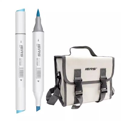 IERS艾尔斯马克笔外带手提袋60色/100色/120色/240色/300色等多色袋绘画收纳马克笔袋